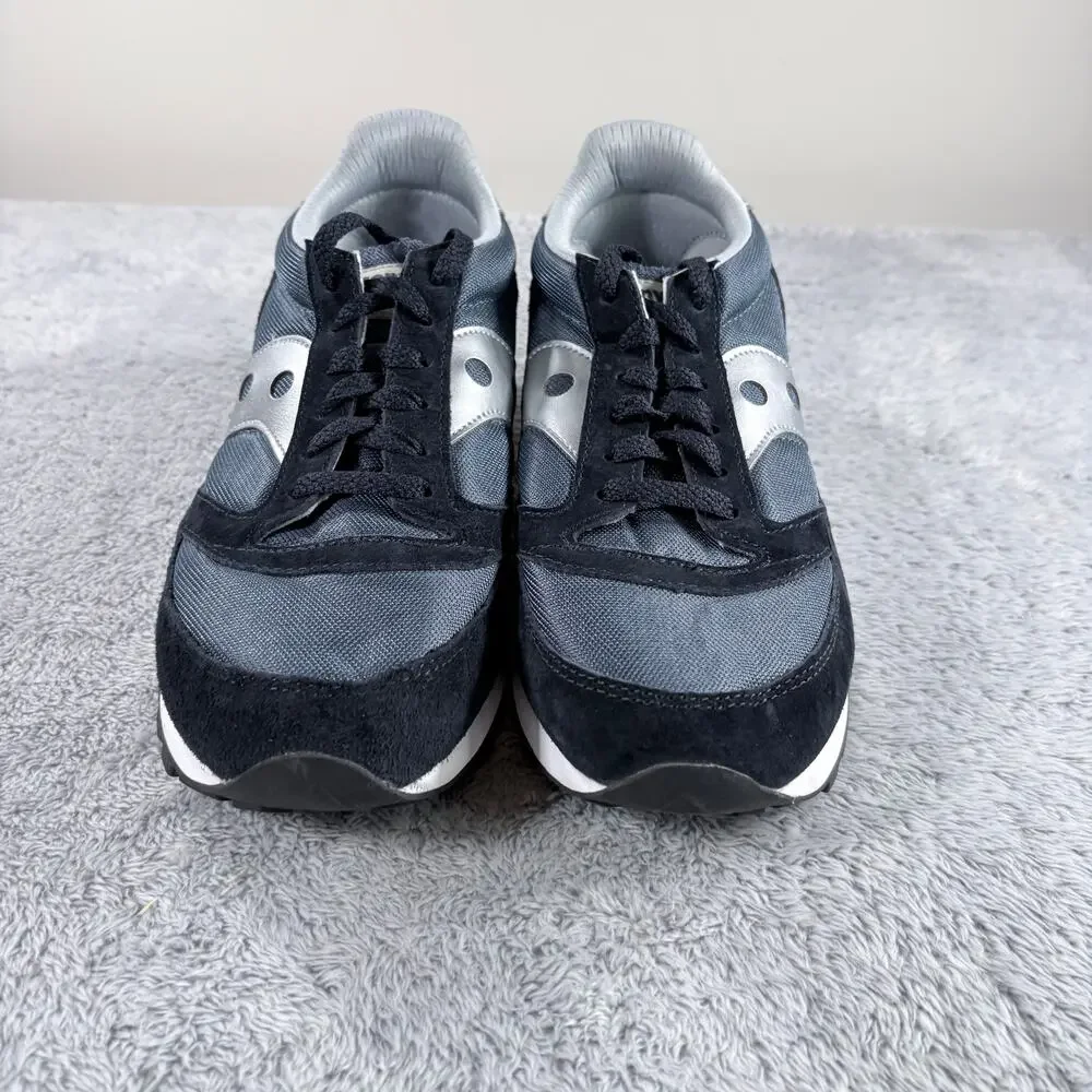 Saucony Jazz Unisex Sneakers‎ Blue and Silver Size 9 M / 10.5 W. EUC